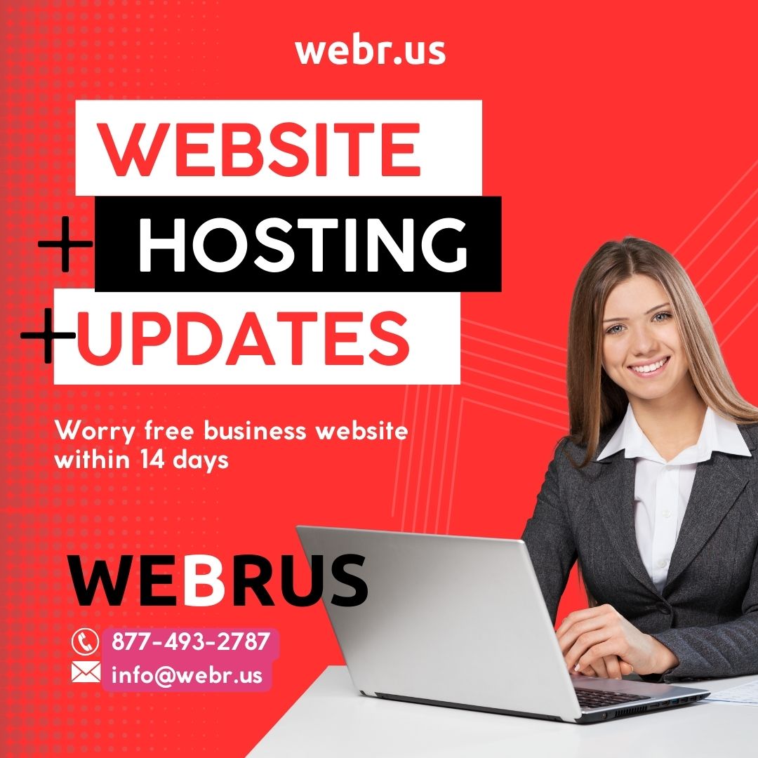 WEBRUSWebsite hosting and updates included