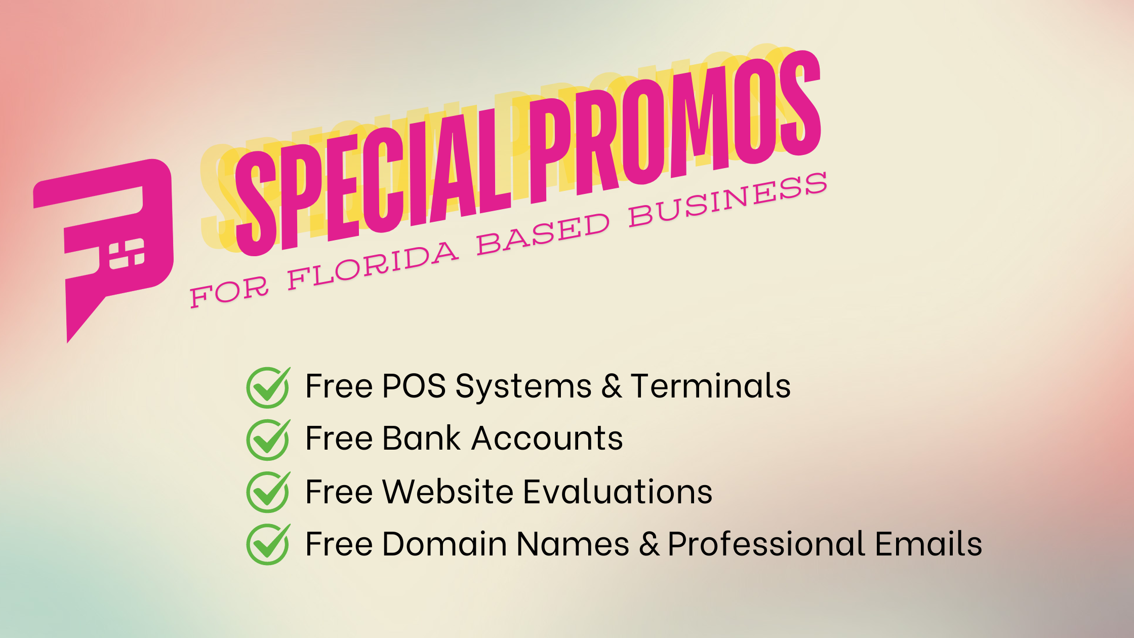 Free POS systems Free Credit Card Terminals Free Website Evaluation Free Domain Name Emails Free POS systems Free Credit Card Terminals Free Website Evaluation Free Domain Name Emails