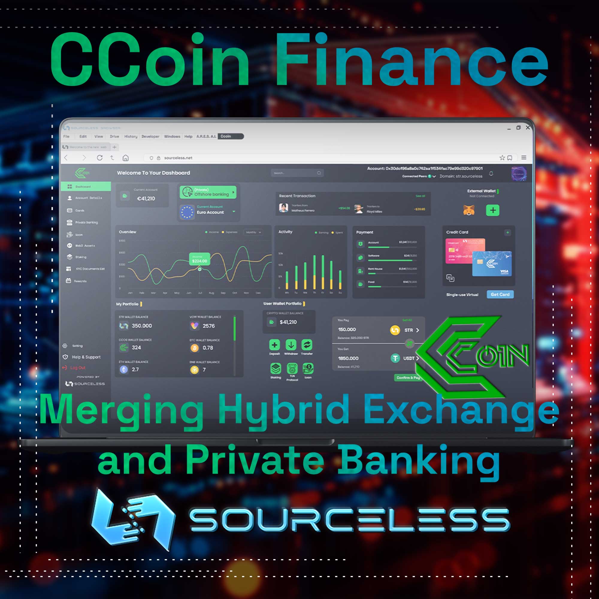 CCoin Finance Merging Hybrid Exchange and Private Banking to Solve Key Crypto Challenges CCoin Finance Merging Hybrid Exchange and Private Banking to Solve Key Crypto Challenges