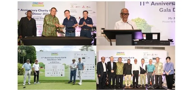 ONERHT Foundation Raises Over S$280,000 for Local Charities and Announces New Leadership at 11th Anniversary Charity Golf & Gala Dinner