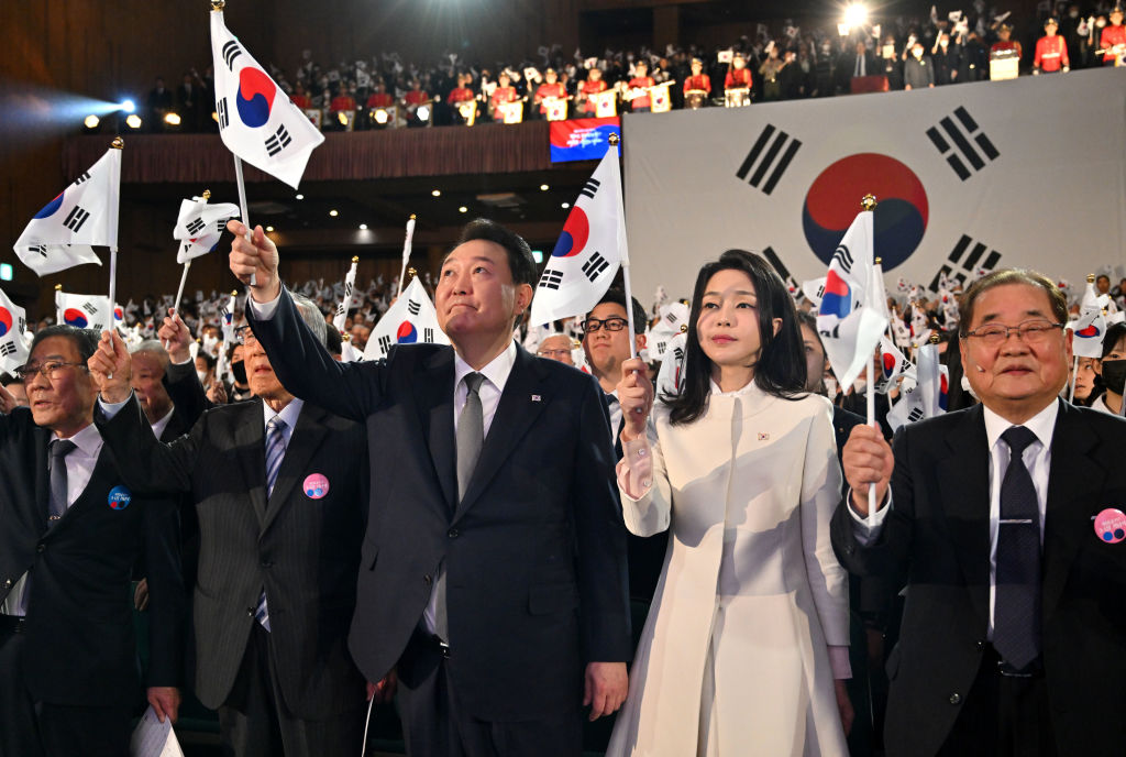 South Koreans President Attends Independence Movement Day