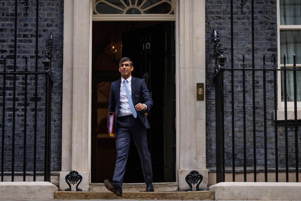 Rishi Sunak Attends PMQs