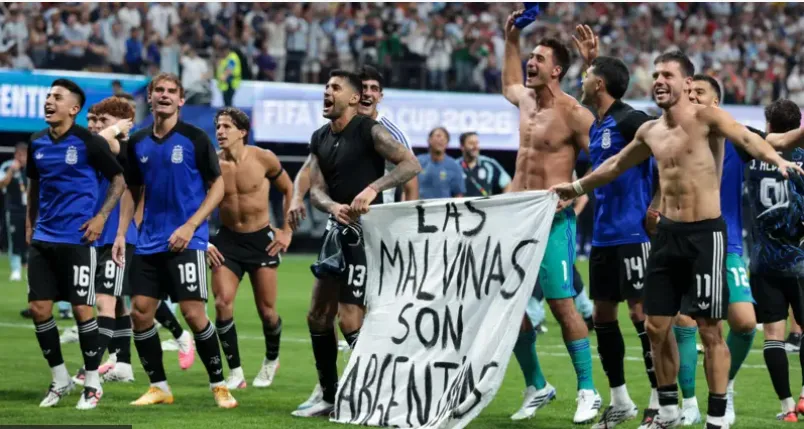 The Pitch Is a Battlefield: Why Argentina’s Falklands Banner Will Cost More Than Just Points