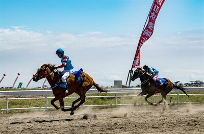 Lễ hội Đua ngựa Jirem lần thứ 24 khởi động tại Cờ xích Tả kỳ, thành phố Tongliao, Khu tự trị Nội Mông Cổ vào ngày 18/8/2023. [Ảnh/China.org.cn]
