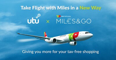 Ảnh utu X TAP AIr Portugal utu và TAP Miles&Go đối tác để mang lại lợi ích hoàn thuế 'tăng kích cỡ' cho hành khách thường xuyên của Hãng hàng không Bồ Đào Nha Air Portugal