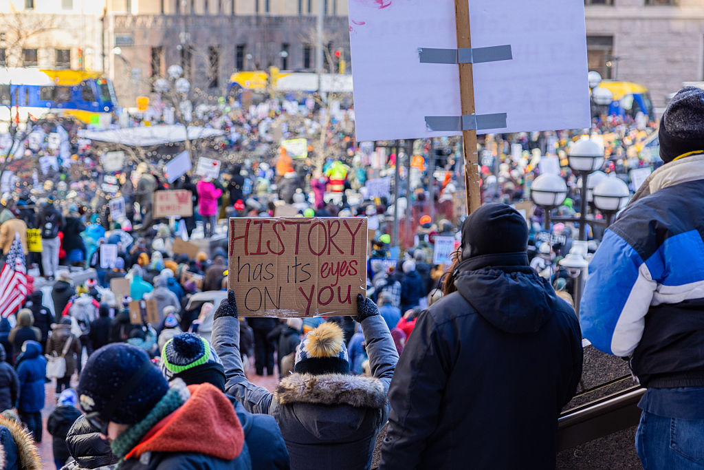 Protest Against ICE in Minnesota