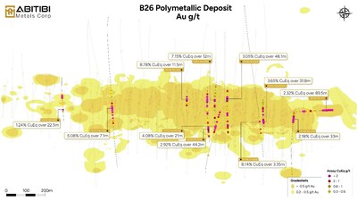 Rajah 1 – Pandangan Pelan Tembaga (CNW Group/Abitibi Metals Corp.)