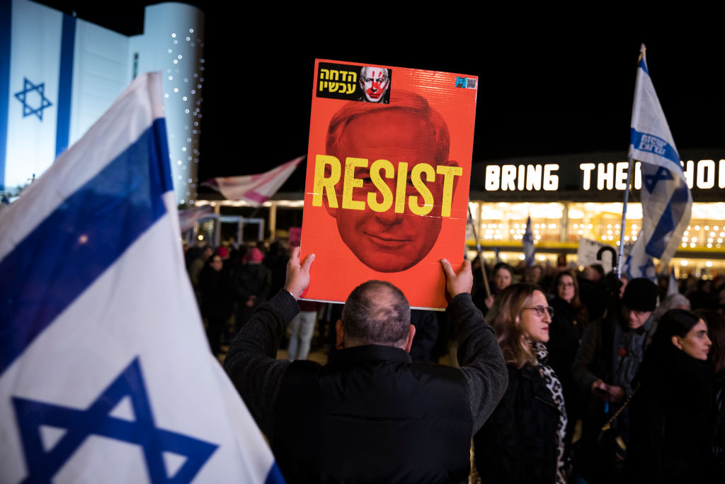 Các cuộc biểu tình chống chính phủ Israel diễn ra tại Tel Aviv