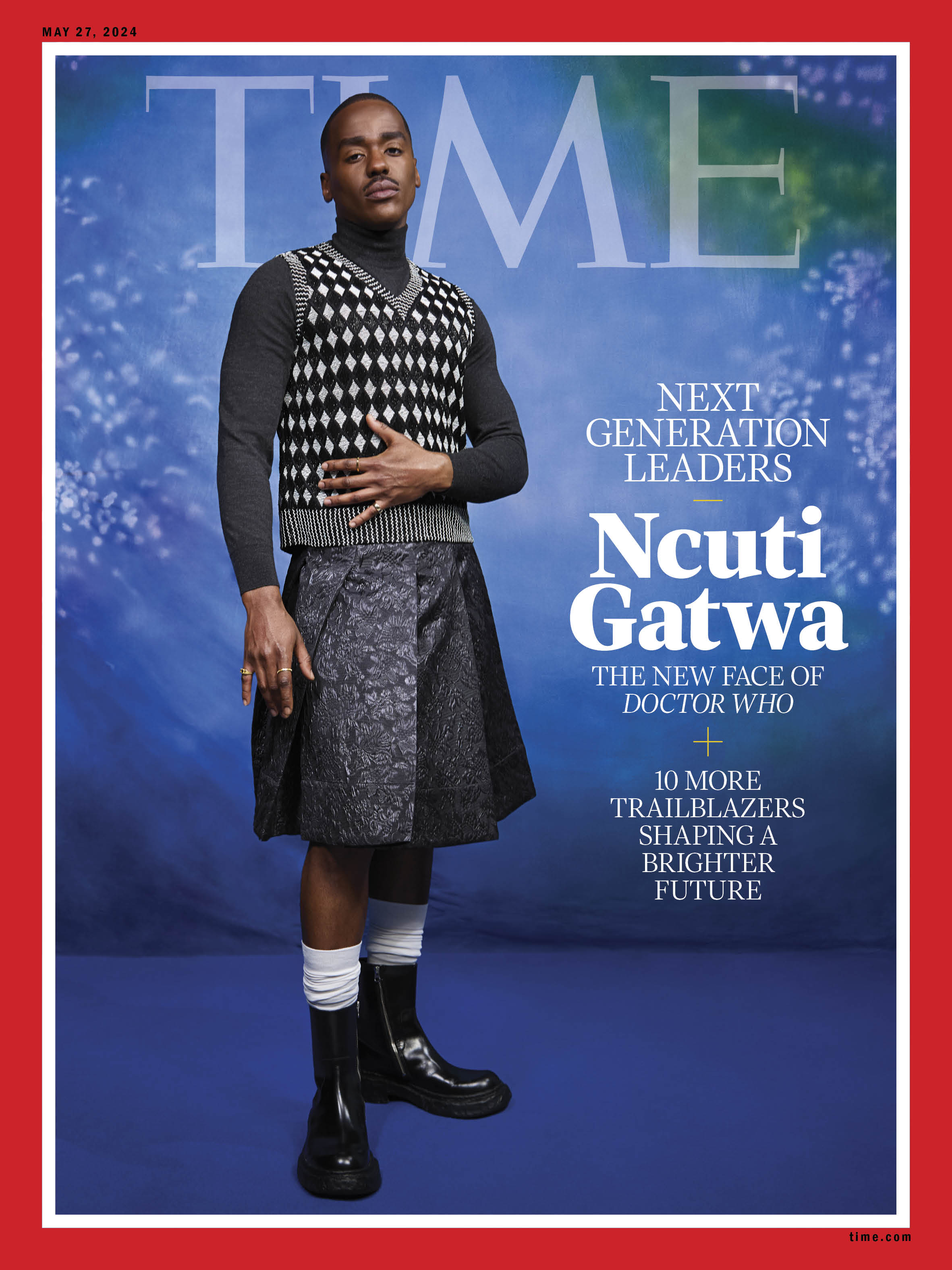 Ncuti Gatwa Next Generation Leaders Time Magazine cover