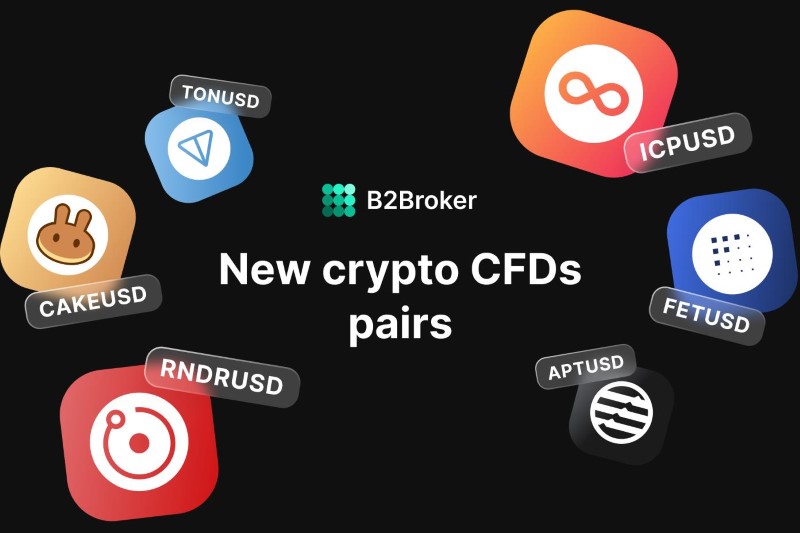 B2Prime’s Addition of 6 New Crypto CFD Pairs Marks the New Trend in the Crypto Space