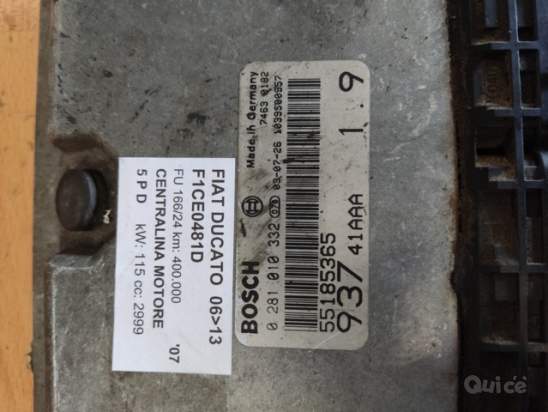 Centr motore FIAT DUCATO 2999cc diesel 2007 foto-1559476