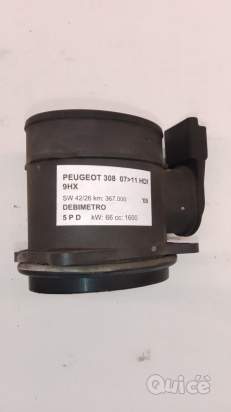 Debimetro PEUGEOT 308 1600cc HDI  del 2009 foto-266393