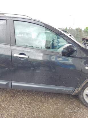 Porta anteriore dx nuda NISSAN QASHQAI del 2010 foto-268706