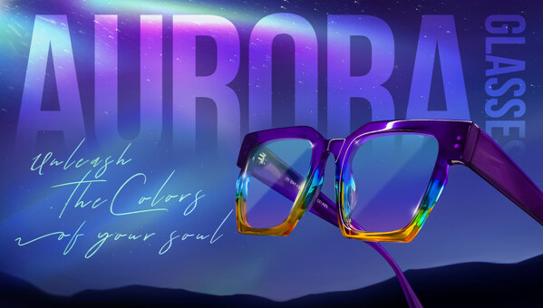 แว่นตากรอบแว่น Aurora ของ Vooglam: ความงดงามสุดพิเศษแห่งแสงและสีในกรอบแว่นตา