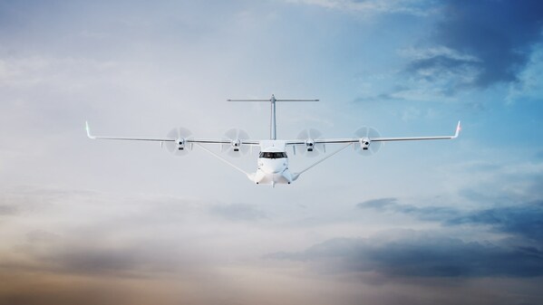 เครื่องบินภูมิภาคไฮบริดไฟฟ้า ES-30 ของ Heart Aerospace