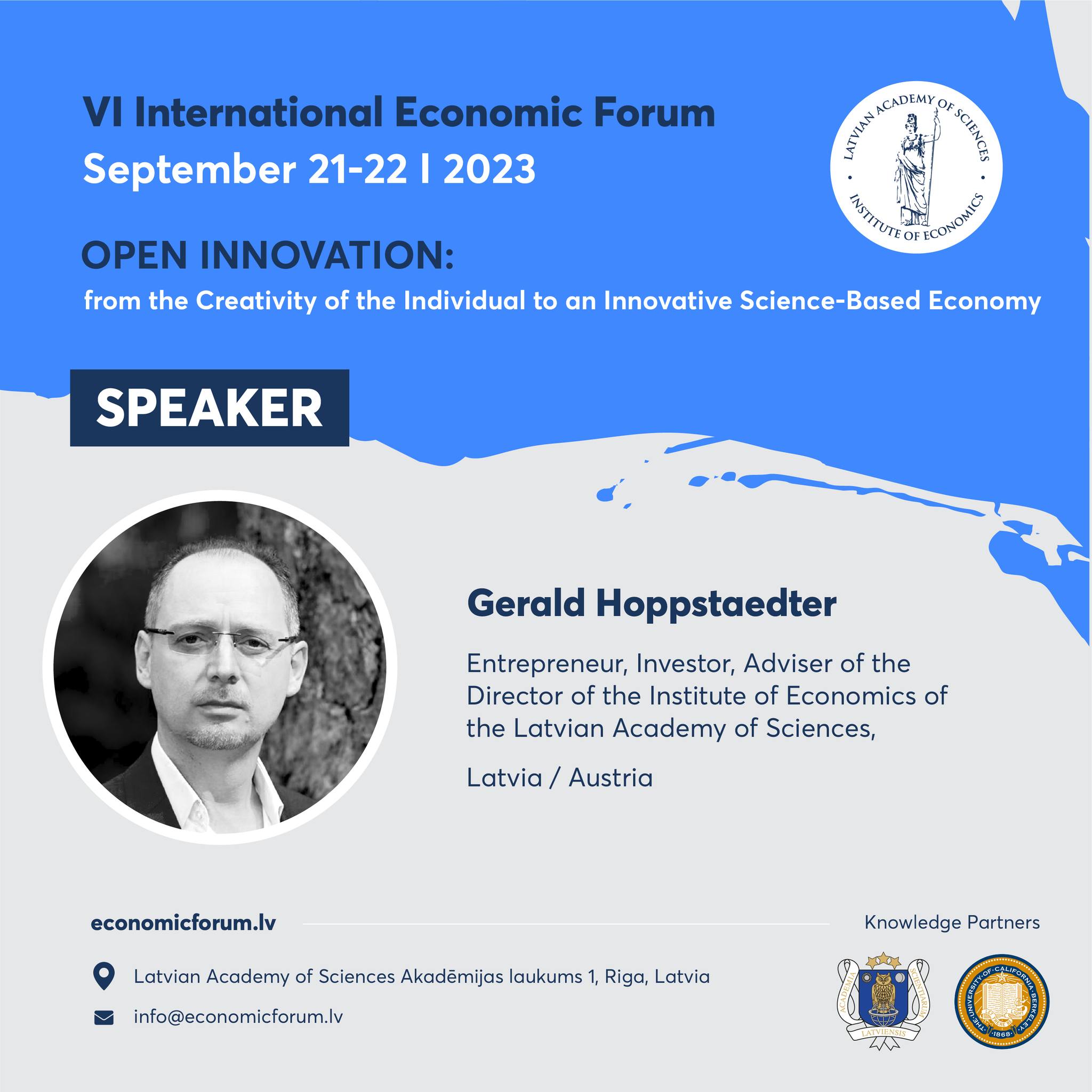 Mr Gerald Hoppstaedter Entrepreneur