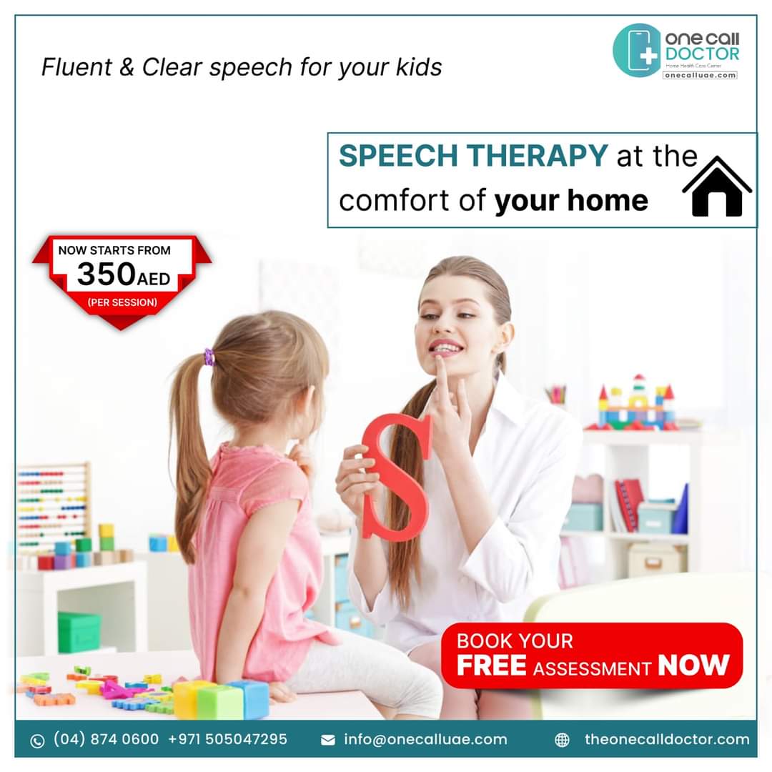 Speech Therapy in Dubai one call doctor
