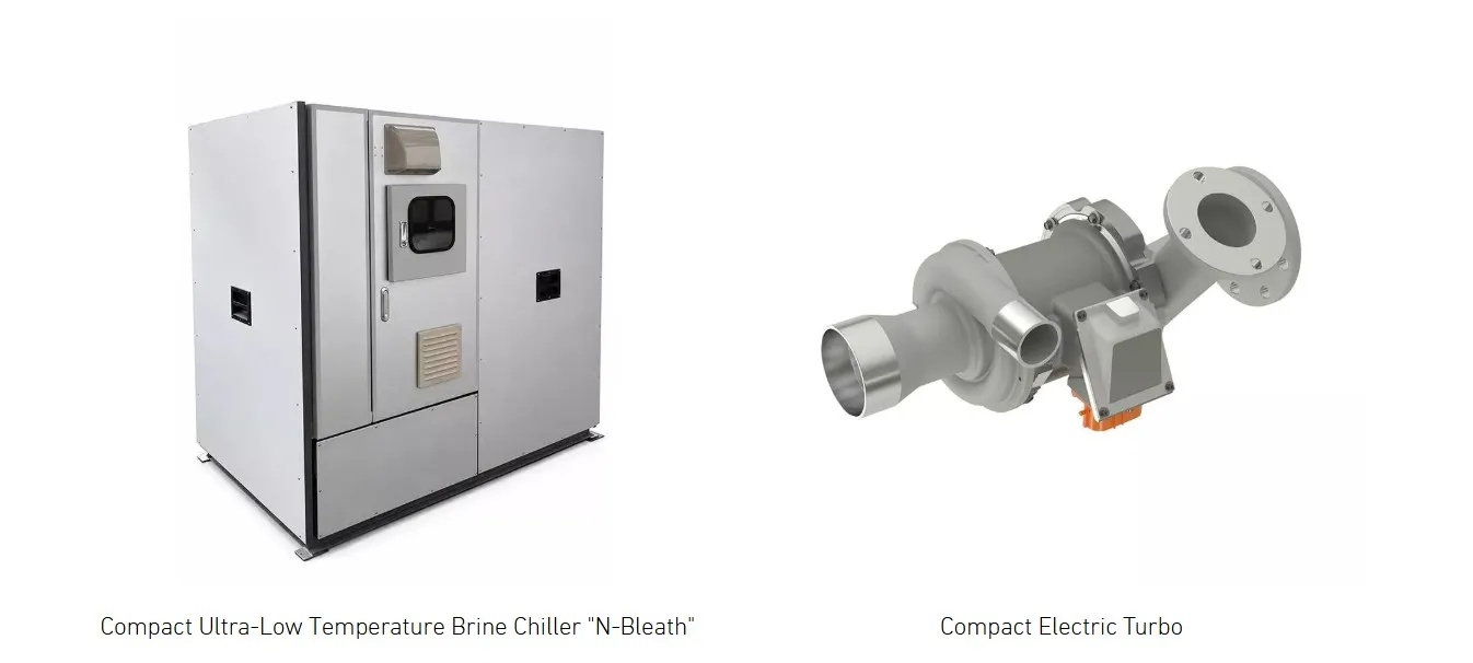 MHI-AC&R Develops and Launches “N-Bleath” Compact Ultra-Low Temperature Brine Chiller Using Nitrogen Refrigerant