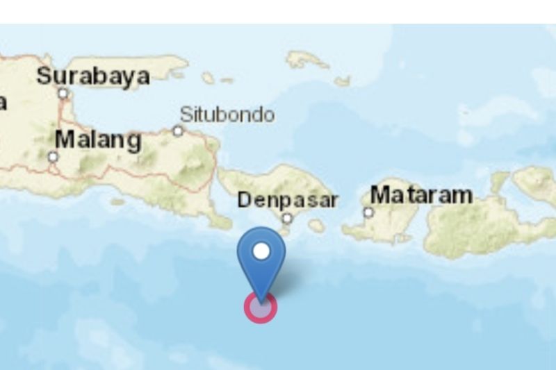 Gempa magnitudo 5,0 guncang Bali