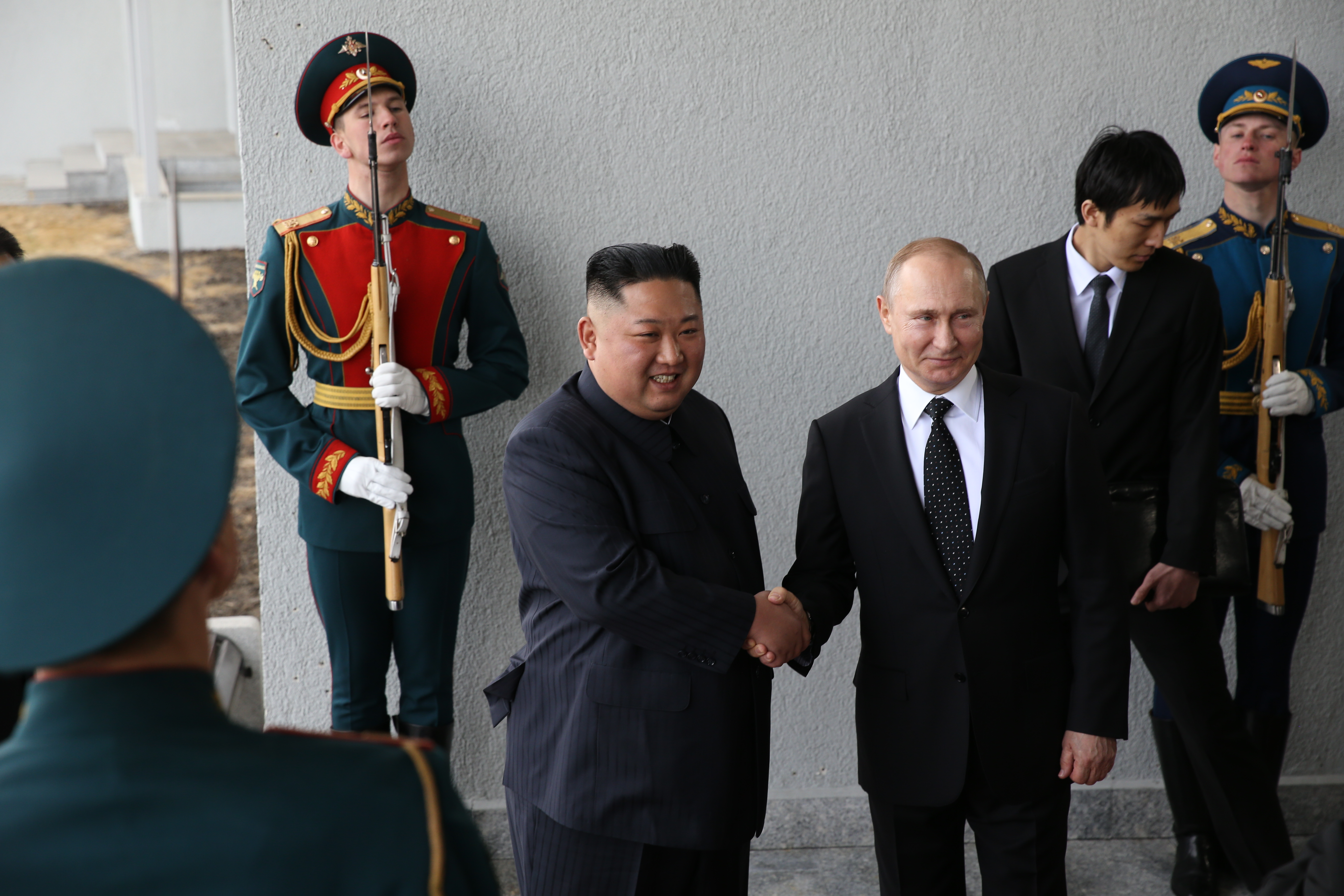 Kim Jong Un Putin meeting