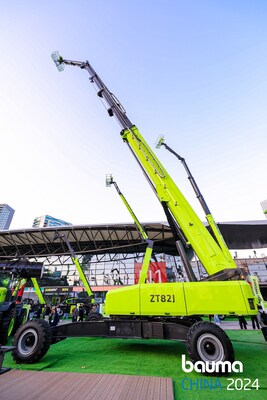 The ZT82J, world’s tallest straight boom aerial work platform by Zoomlion The ZT82J, world’s tallest straight boom aerial work platform by Zoomlion