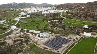 Sungrow Kimolos desalination PV project image Sungrow Solutions Support the Project in Greece for Clean Water Production