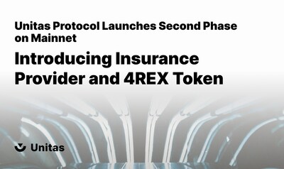 The second phase of Unitas Protocol is live on the mainnet, introducing Insurance Provider(IP) and 4REX Token. The second phase of Unitas Protocol is live on the mainnet, introducing Insurance Provider(IP) and 4REX Token.