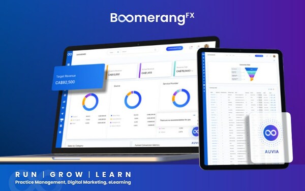 BoomerangFX最新3.0版本软件现已推出澳大利亚市场,提供单一解决方案中的诊所管理、数字广告、客户管理和电子学习工具组合。