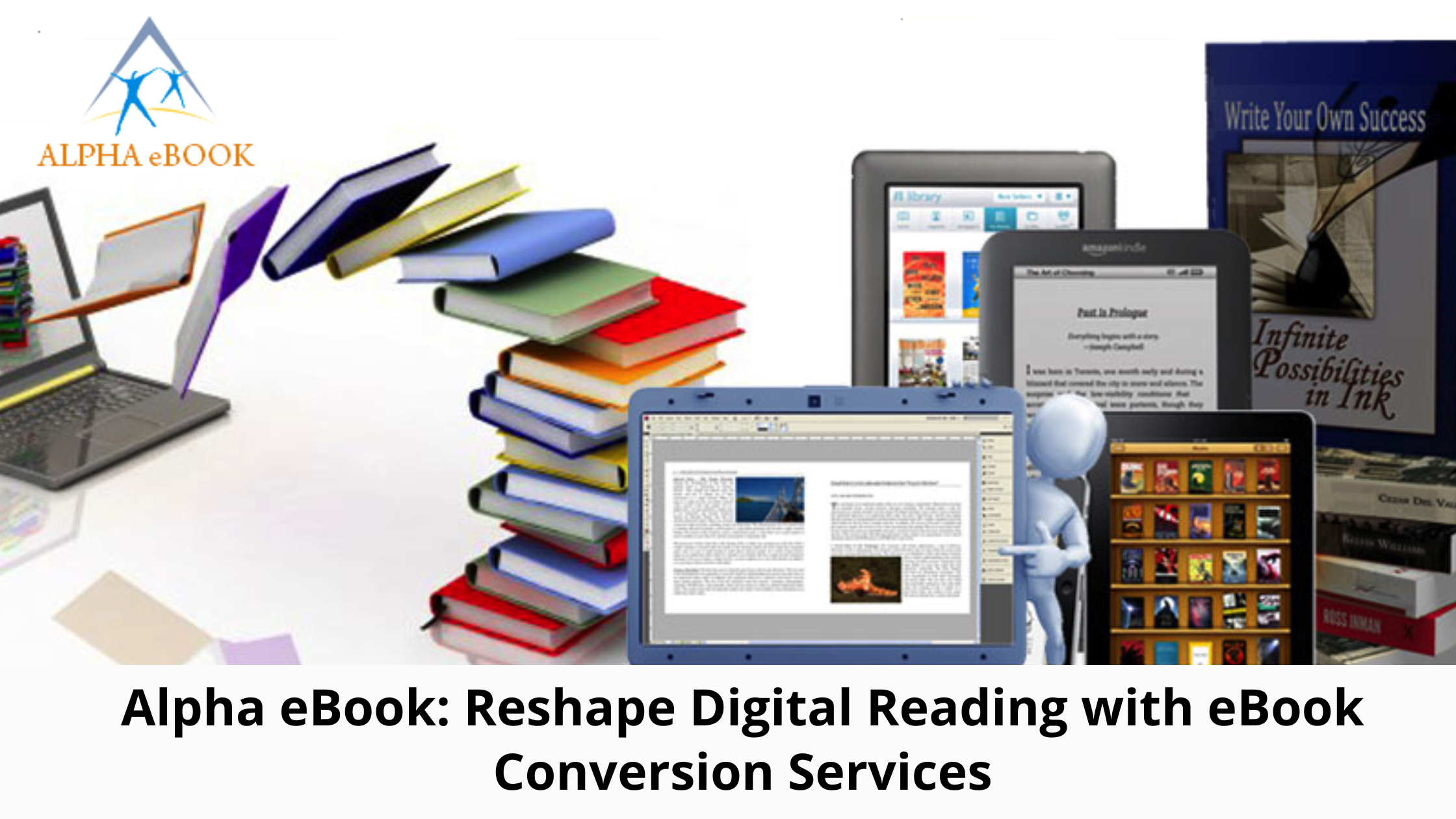 Alpha eBook改造数字阅读体验,提供电子书转换服务