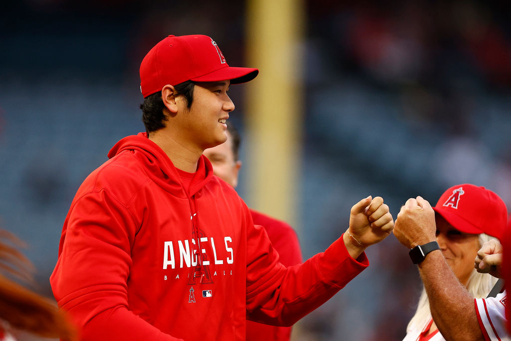 Oakland Athletics v Los Angeles Angels