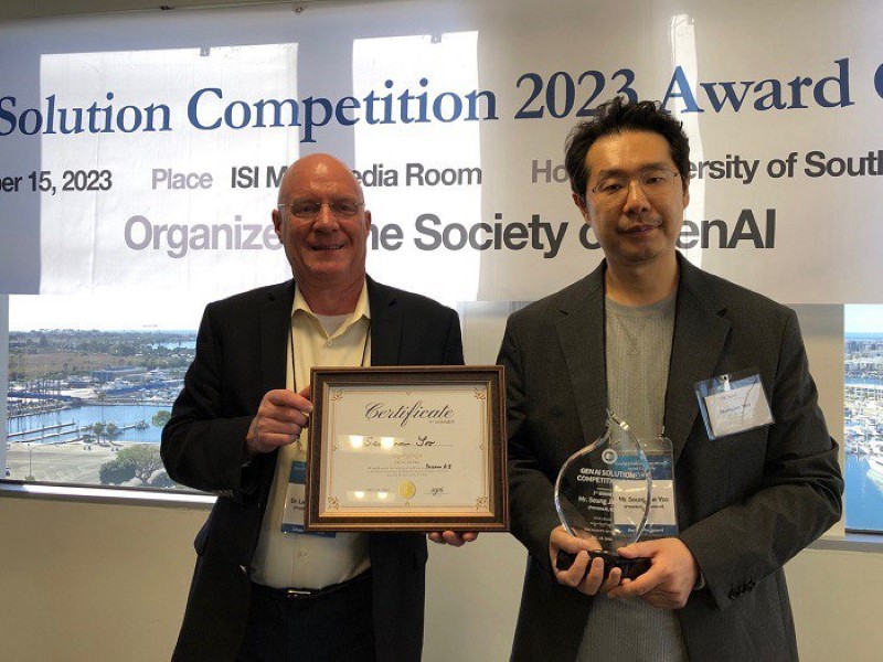 PERSONA AI Wins First place in GenAI Solution Competition 2023