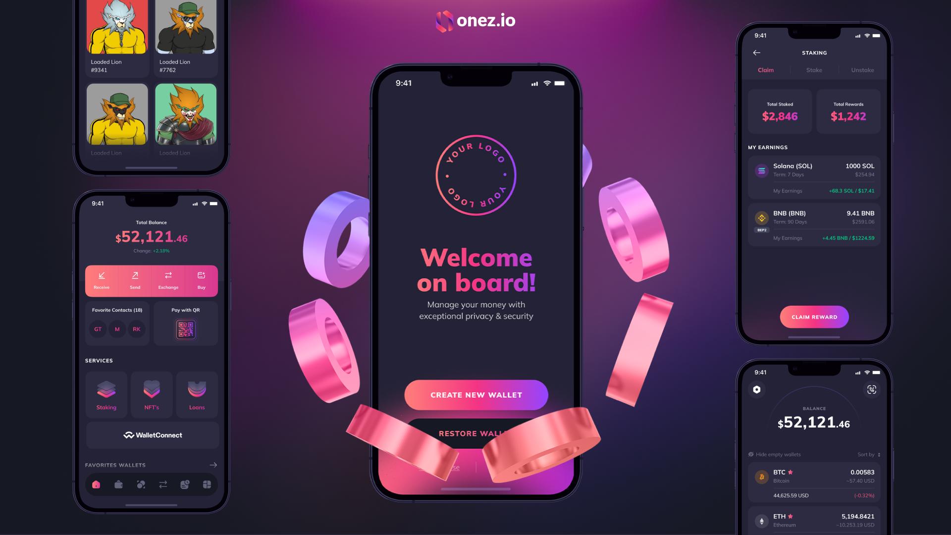 Onez Introduces an Updated B2B Web3 Product, the White Label Crypto Wallet