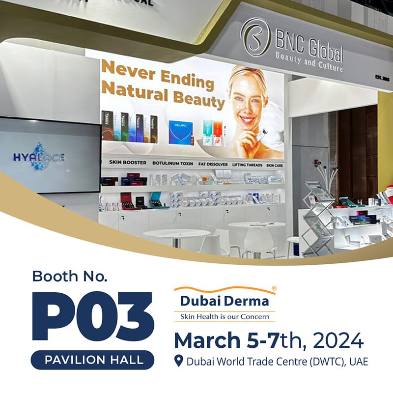 BNC Global, a Korean Aesthetic Medical Company, Participates in the Dubai Derma 2024