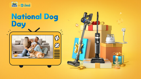 INSE与热门日间电视节目合作,以宠物友好的吸尘器庆祝国际狗狗节