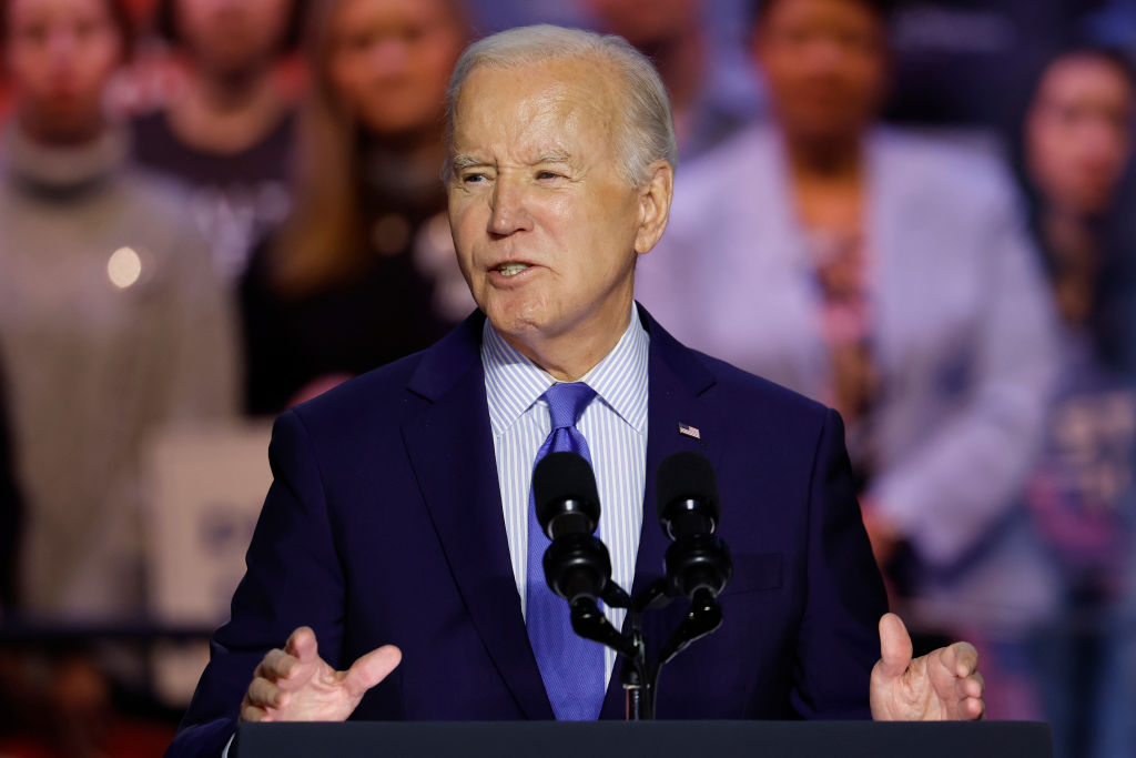 Joe Biden And Kamala Harris Hold Campaign Rally In Support Of Abortion Rights