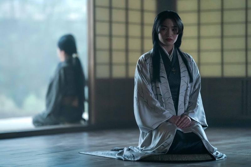 Anna Sawai as Toda Mariko in episode 8 of Shogun.