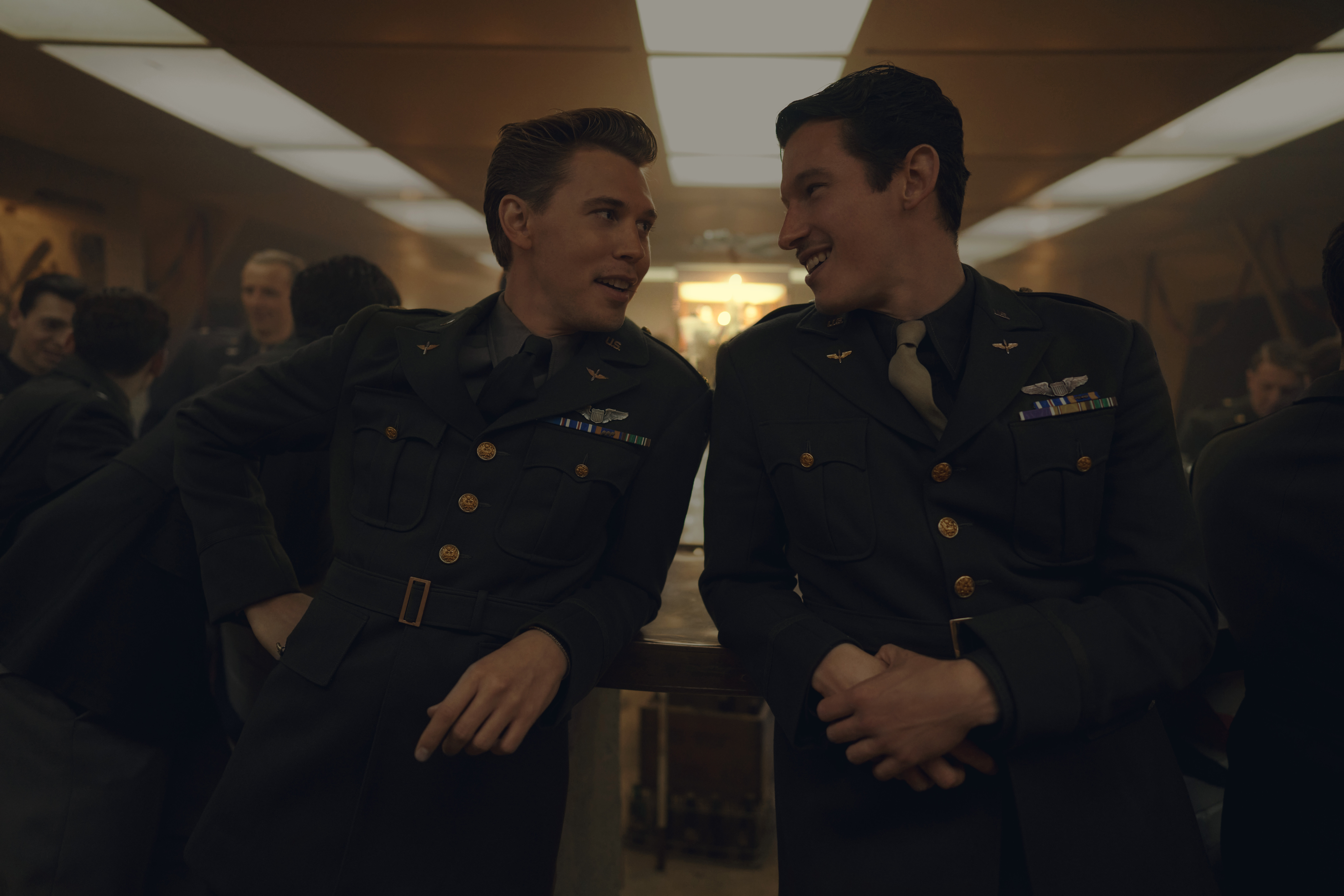 Austin Butler and Callum Turner in the Apple TV+ show Masters of the Air