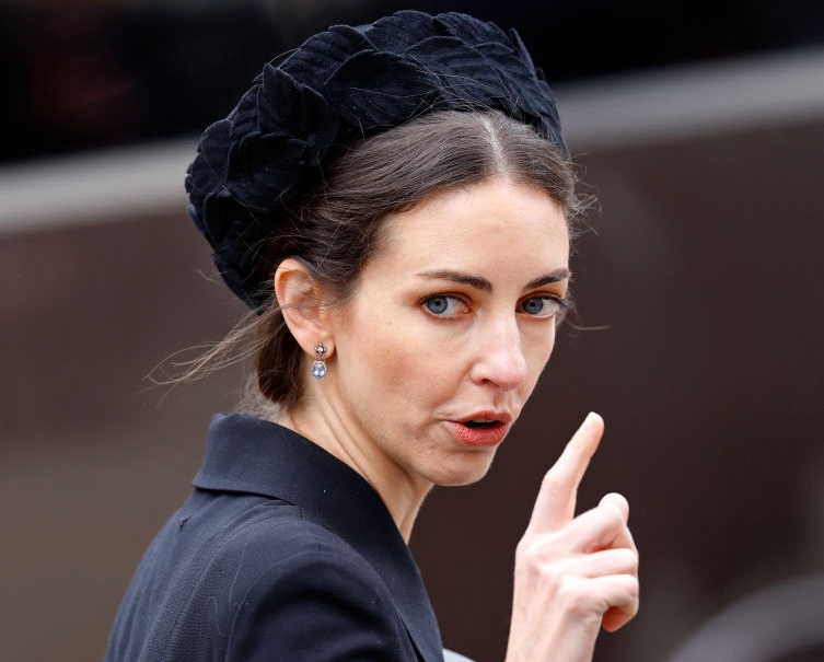 Rose Hanbury attends a Service of Thanksgiving for the life of Prince Philip, Duke of Edinburgh at Westminster Abbey.