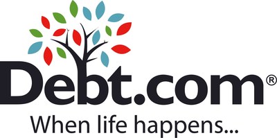 Debt.com是面向消费者的网站,人们可以在这里找到信用卡债务、学生贷款债务、税务债务、信用修复、破产等方面的帮助。Debt.com与经过认证的提供商合作,为“生活中的变故”提供最佳建议和解决方案。(PRNewsfoto/Debt.com)