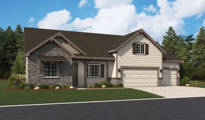 The Helena is one of six thoughtfully designed Richmond American floor plans available at Iron Mountain Vista in Star, Idaho.