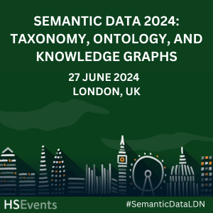 Semantic Data 2024 LDN 300x300 banner with hashtag