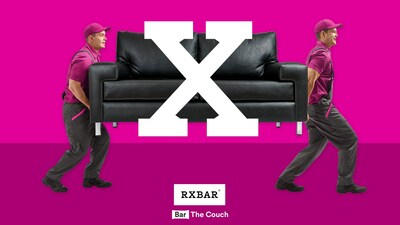 RXBAR®將支付您在冬天搬遷沙發的費用,並支付您新的健身設備費用。