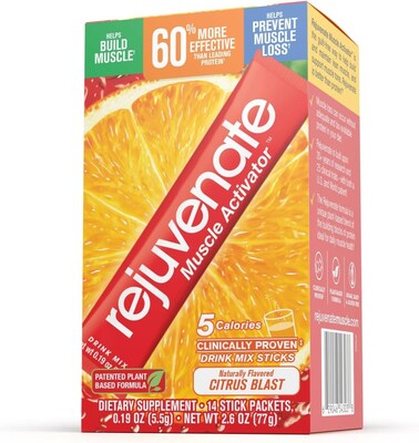 Rejuvenate Muscle Activator Citrus Blast (CNW Group/Promino Nutritional Sciences Inc.)