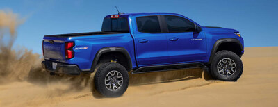 The 2025 Chevy Colorado ZR2 Bison off-roading.