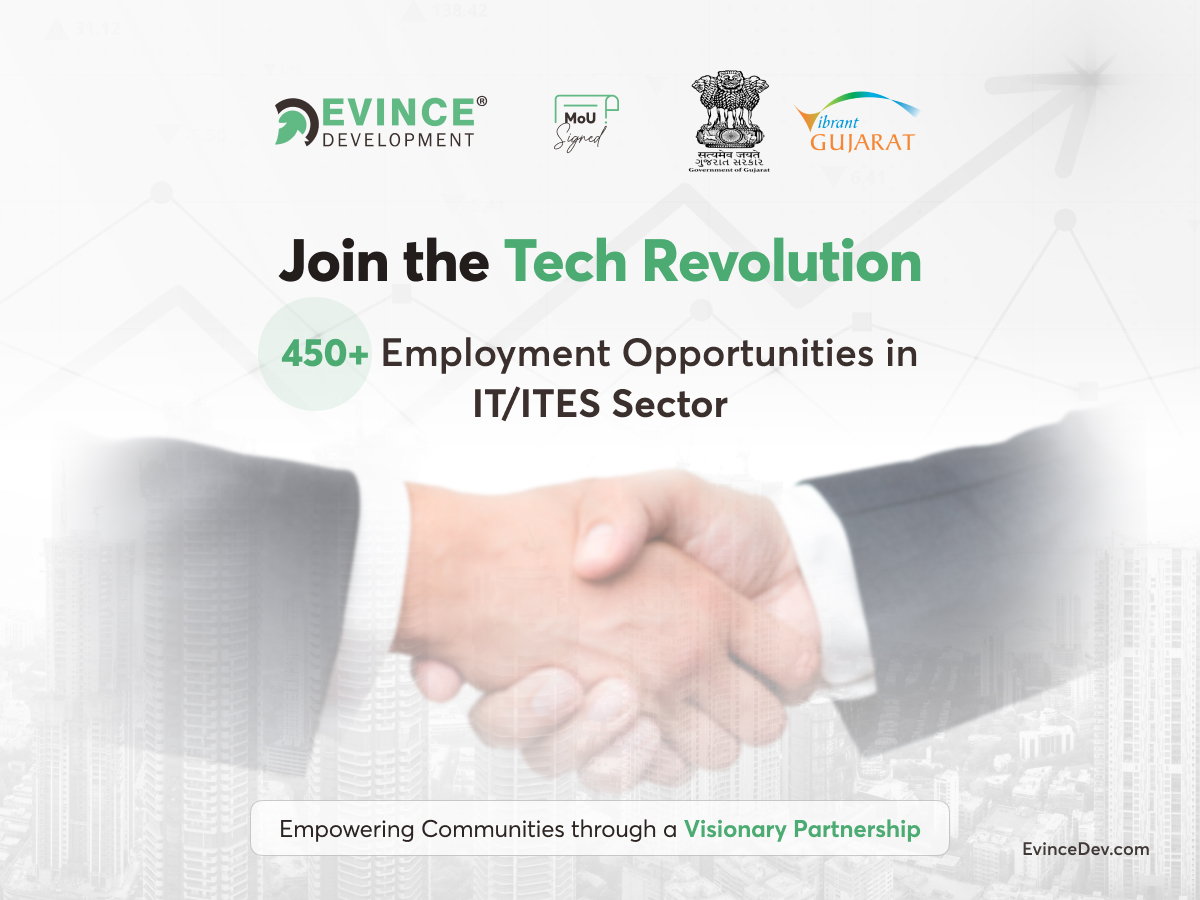 Evince Dev Signs 100 Cr Investment MoU for Gujarat IT ITES Sector Growth