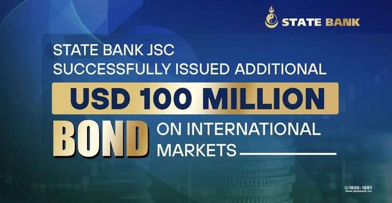 GTJAI Assists State Bank of Mongolia in Completing a US$100 Million Reg S Bond Tap Issuance