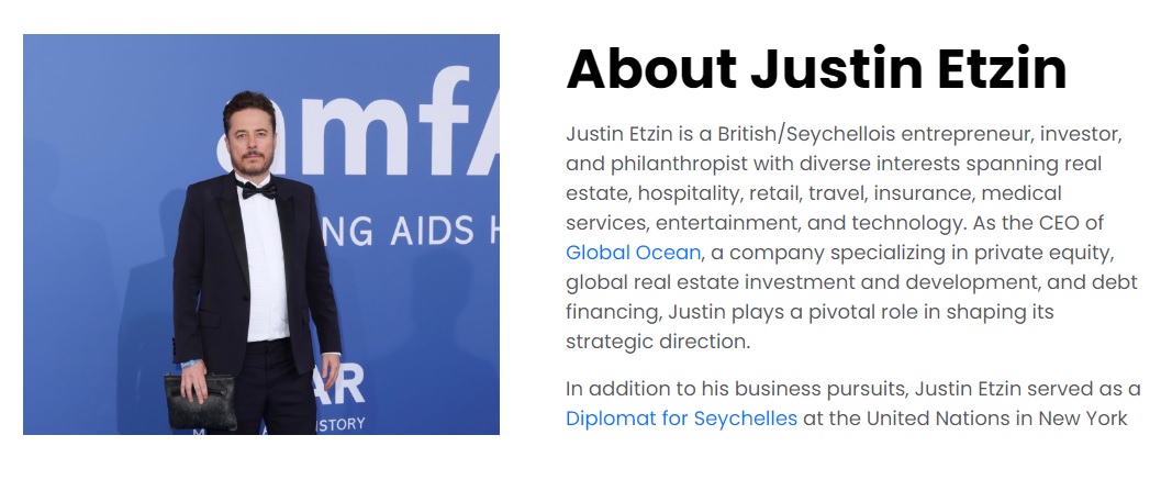 Justin Etzin  Businessman