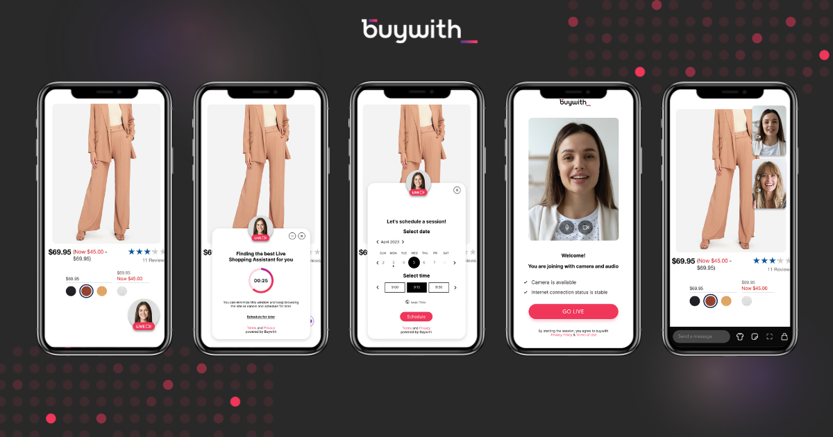 buywith launches onetoone live shopping solution for ecommerce personalization