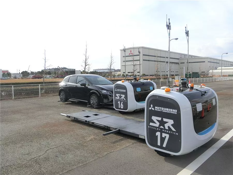 MHI-MS to Conduct Demonstration Testing of Vehicle Transport Robots at Nakagusuku Port in Okinawa