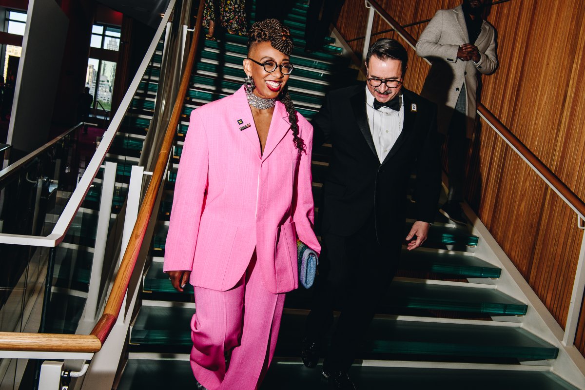 Billy Porter, Colman Domingo, and Kelley Robinson at the TIME 100 Gala